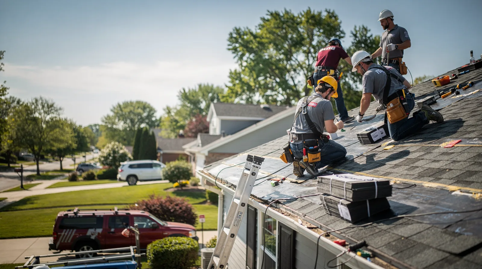 Roof Repair in Illiopolis, IL around you